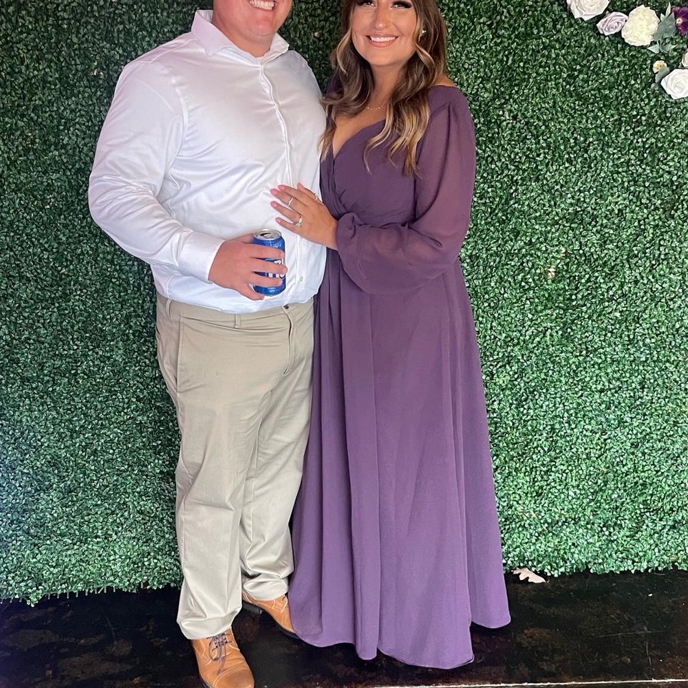 David’s bridal bridesmaid dress